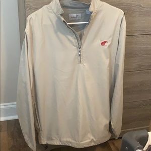 1/4 zip pull-over